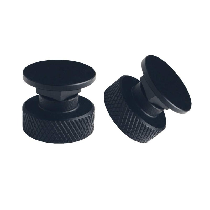 JGR 1 Pair Welding Hood (Pipeliner) Fasteners Aluminum (Black) - Image 1
